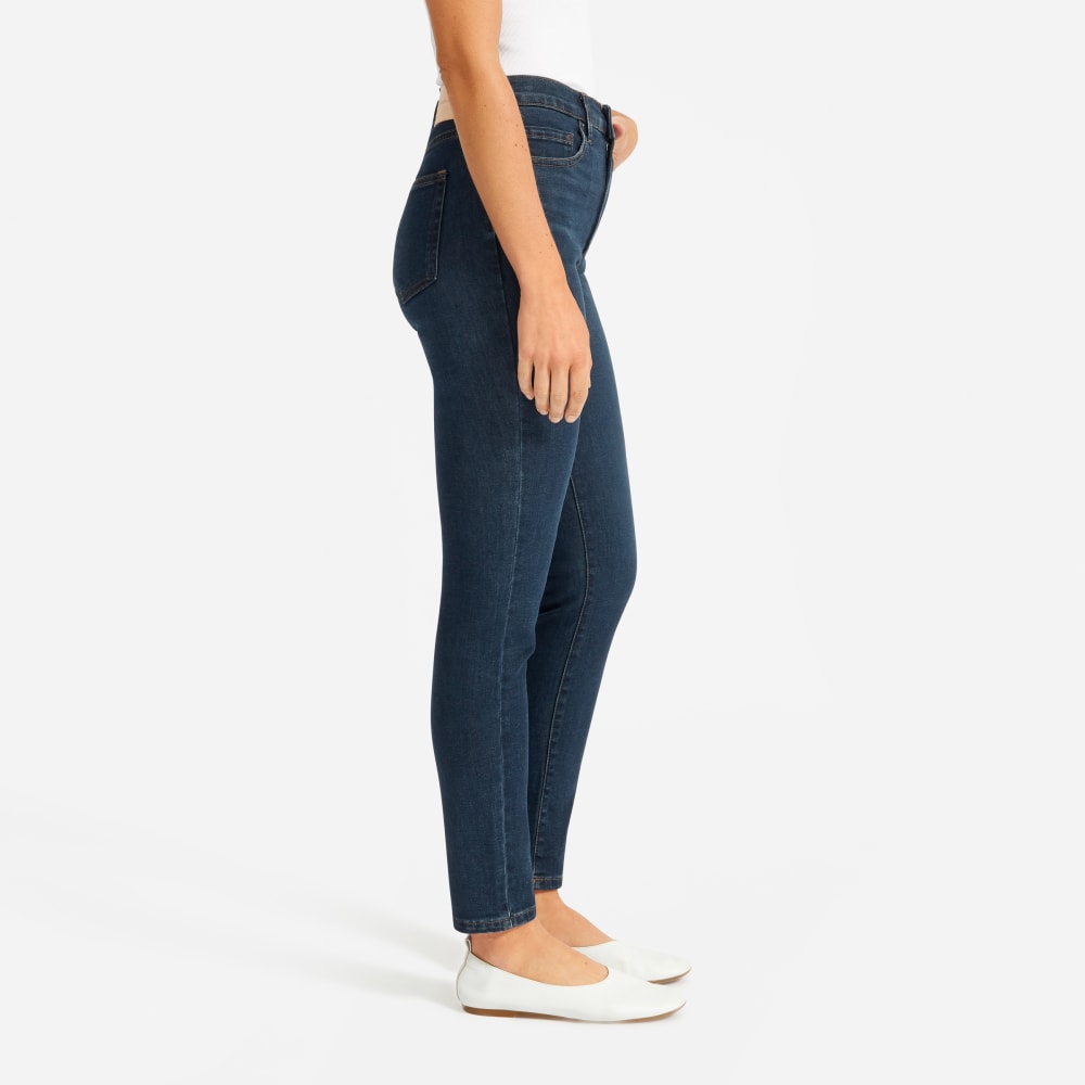 The Authentic Stretch High-Rise Skinny | Deep Indigo | 28.5 Inseam