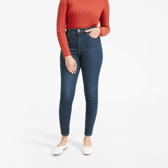 The Authentic Stretch High-Rise Skinny | Dark Blue Wash | 26.5 Inseam
