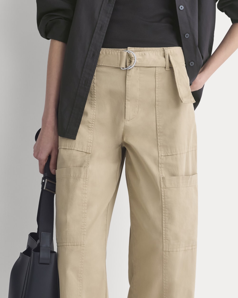Utility Straight-Leg Cargo Pant | Trench Coat Khaki