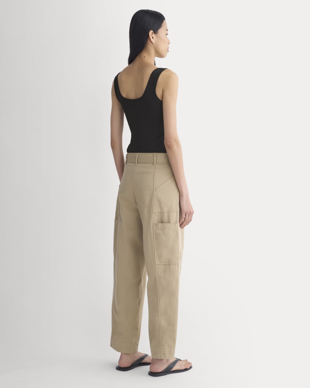 Utility Straight-Leg Cargo Pant | Trench Coat Khaki