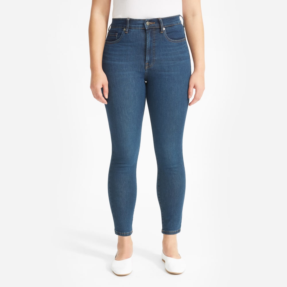 The Authentic Stretch High-Rise Skinny | Dark Blue Wash | 26.5 Inseam