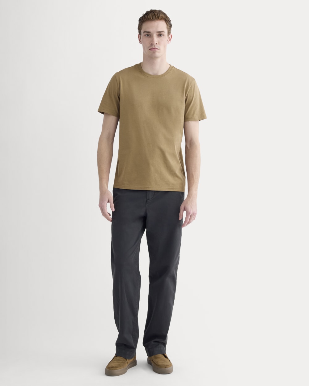 The Essential Organic Crew | Aged Brass