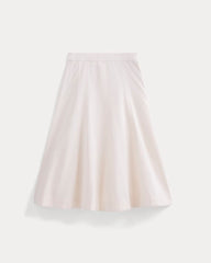 Seamed Midi Skirt | Bone