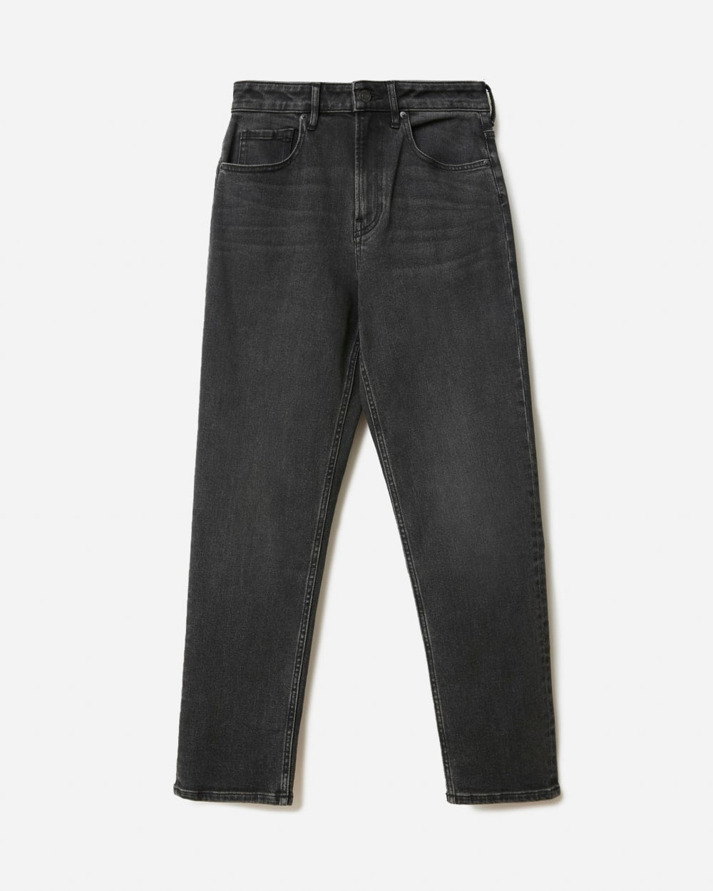 The Curvy Cheeky® Straight Jean | Washed Black | 28.5 Inseam