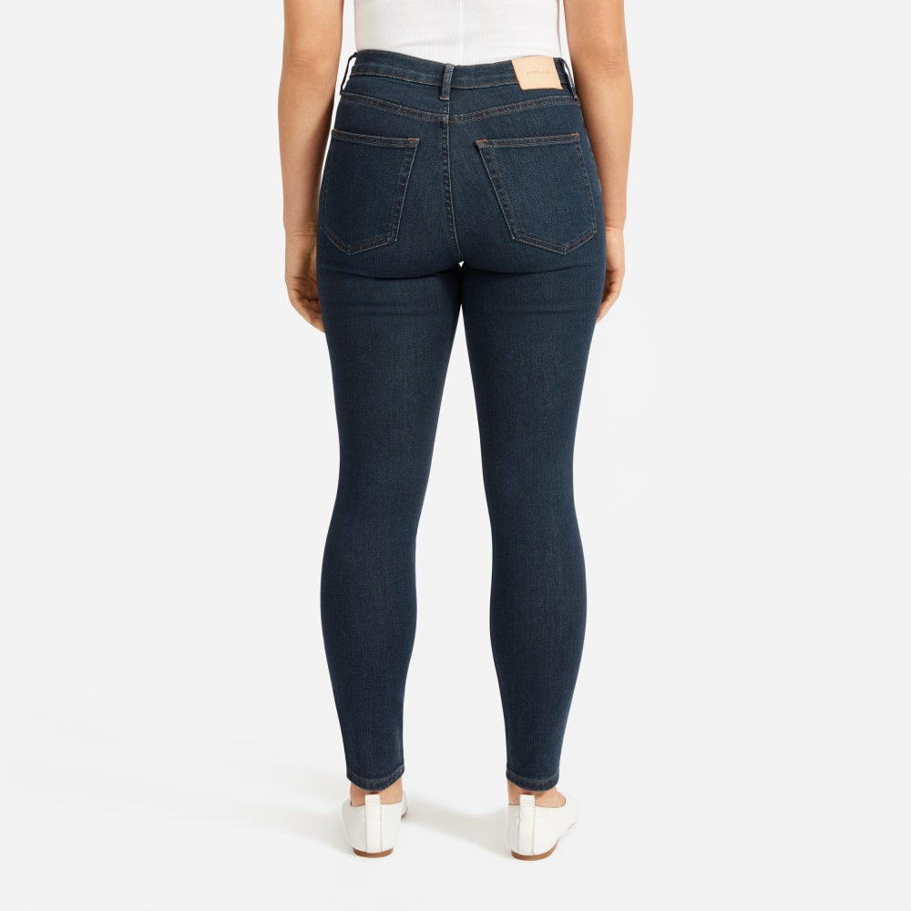 The Authentic Stretch High-Rise Skinny | Deep Indigo | 26.5 Inseam